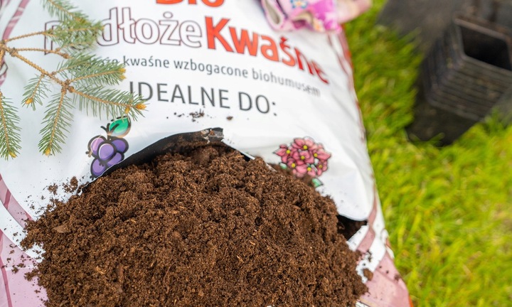 Ziemia do Borówek Hortensji BIO Podłoże do Azalii Wrzosów z Nawozem