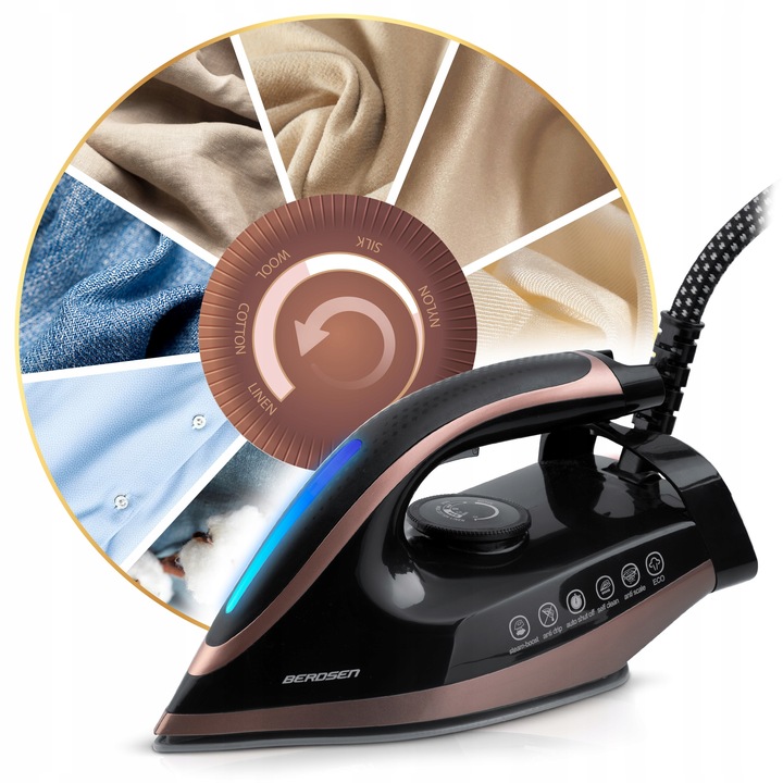 STACJA PAROWA GENERATOR PARY ŻELAZKO 3000W MOCNA CERAMICZNA POWŁOKA