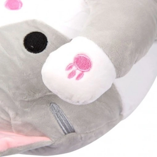 DŁUGI KOT KOTEK PODUSZKA MASKOTKA PLUSZAK 110 cm