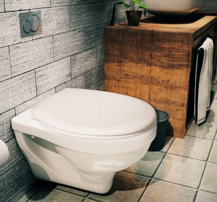 DESKA SEDESOWA WC WOLNOOPADAJĄCA NAJTWARDSZY DUROPLAST DO CERSANIT KOŁO CS