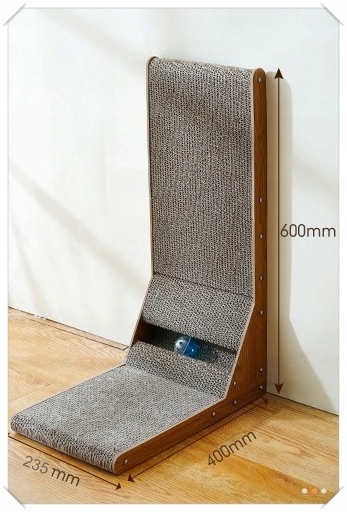 Drapak Narożny Dla Kota Kotów Zabawka z Piłką