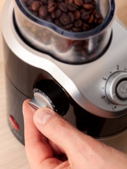 MŁYNEK ELEKTRYCZNY DO KAWY ŻARNOWY ELDOM MK160 CZARNY 140W