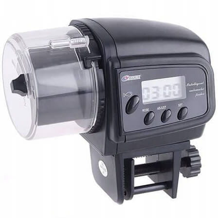 Automatyczny karmnik dla ryb LCD dozownik karmidło IDEALNY W CZASIE URLOPU