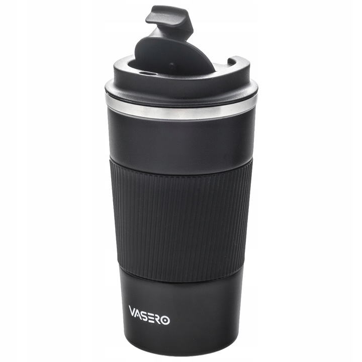 ANTYPOŚLIZGOWY KUBEK TERMICZNY USTNIK TERMOS na herbatę kawę DO SAMOCHODU