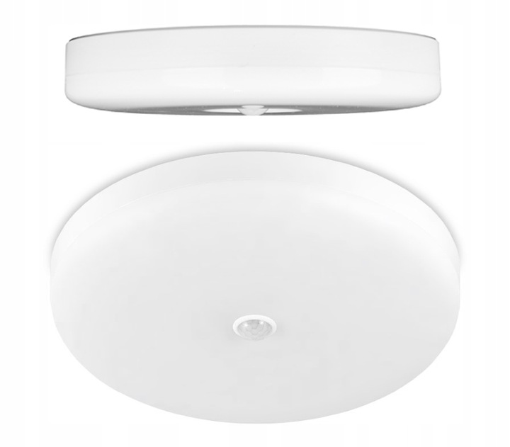 Plafon LED lampa sufitowa panel czujnik ruchu zmierzchu 18W panel