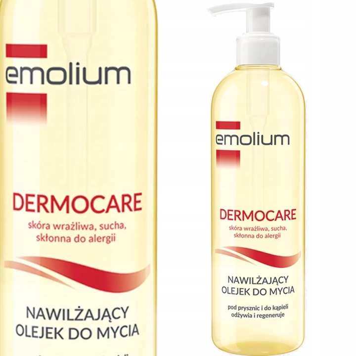 EMOLIUM DERMOCARE Olejek nawilżający do mycia 400 ml