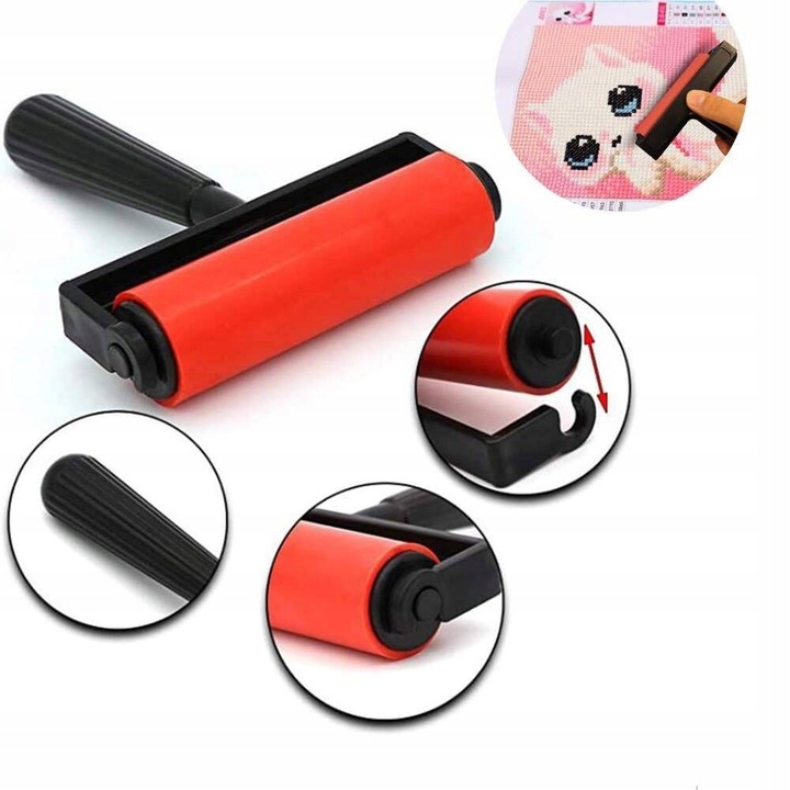 AKCESORIA DO MOZAIKI DIAMENTOWEJ DŁUGOPISY DO HAFTU WAŁEK TACKI POJEMNICZKI