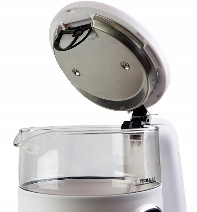 CZAJNIK ELEKTRYCZNY REGULACJA TEMPERATURY BIAŁY DIGITAL 40-100°C 1,7L