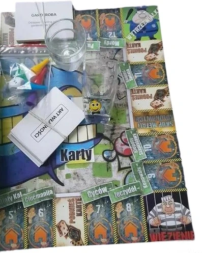 GRA PLANSZOWA ŻULOBIZNES Z KIELISZKAMI TOWARZYSKA