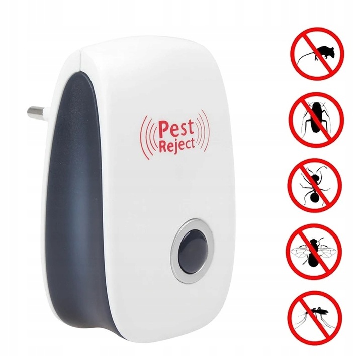 4 x WTYCZKA-ULTRADŹWIĘKOWY ODSTRASZACZ Szkodników, Myszy, Karaluchy,