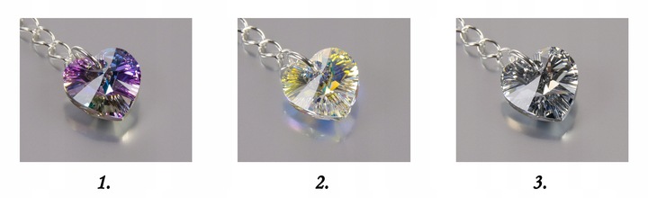 Bransoletka srebrna z kr. Swarovski Infinity Serce GRAWER Srebro próby 925