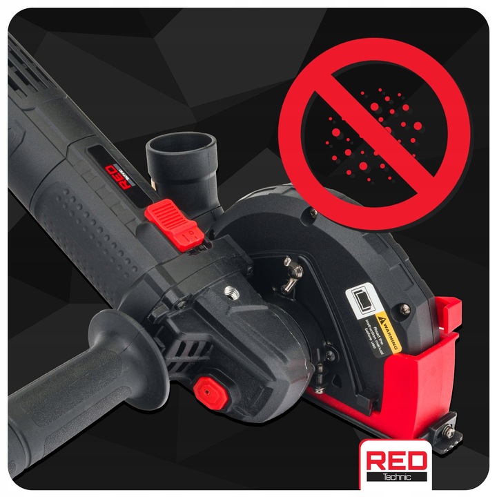 OSŁONA PRZECIWPYŁOWA DO SZLIFIERKI KĄTOWEJ ODSYSAJĄCA TARCZE 115-125