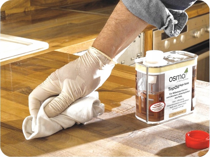 TOP OLEJ do blatów OSMO 3058 BEZBARWNY MATOWY 0,5 L