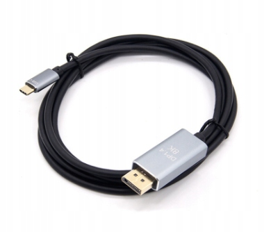 KABEL Przejściówka Adapter USB-C DP DisplayPort 1.4 8K Thunderbolt 4 240hz
