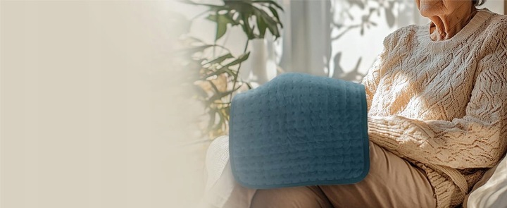 DUŻA PODUSZKA ELEKTRYCZNA PODGRZEWANA TERMOFOR MATA ROZGRZEWAJĄCA XL 60x30