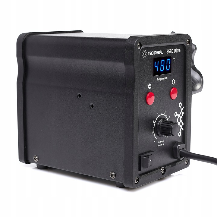 STACJA LUTOWNICZA hot air Spawarka do plastiku Techrebal 858D Ultra