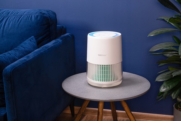 OCZYSZCZACZ POWIETRZA ZELMER JONIZACJA DLA ALERGIKÓW PURIFIER JONIZATOR
