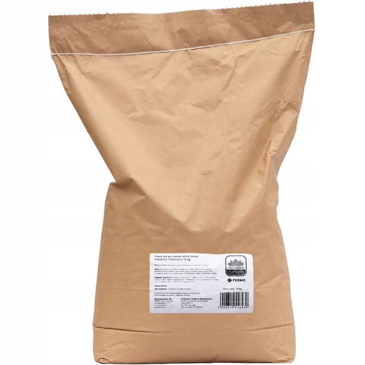 Pasza karma dla kur nioska BEZ GMO 18kg ziarno dla kur PASZARNIA TRADYCYJNA