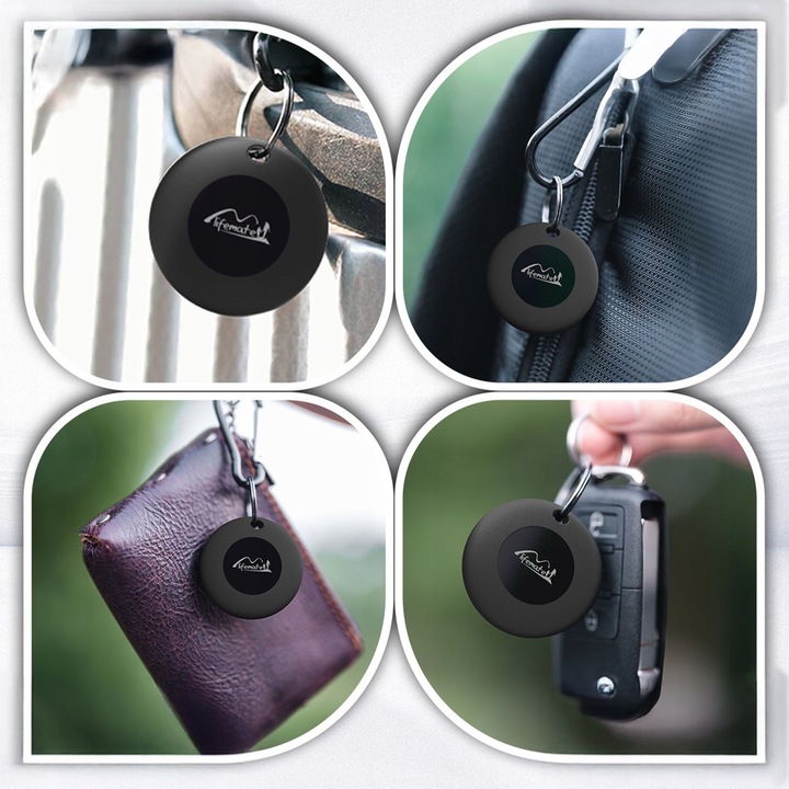 Lokalizator GPS Mini Do Kluczy Auta Kota Roweru Psa Czarny Android +