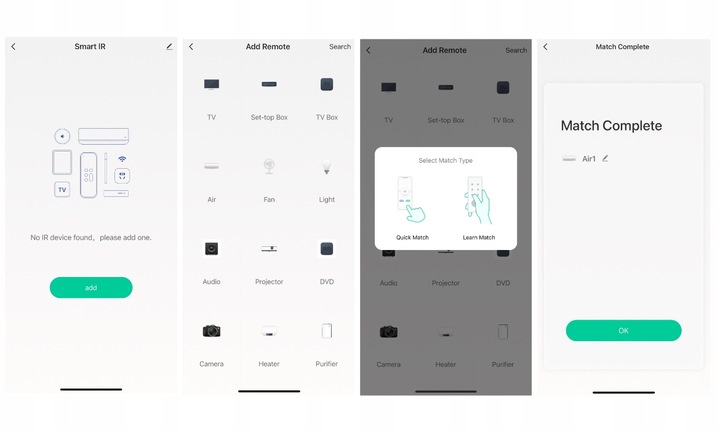 Pilot Kontroler IR WIFI Tuya Smart life do klimatyzacji sterownik IR