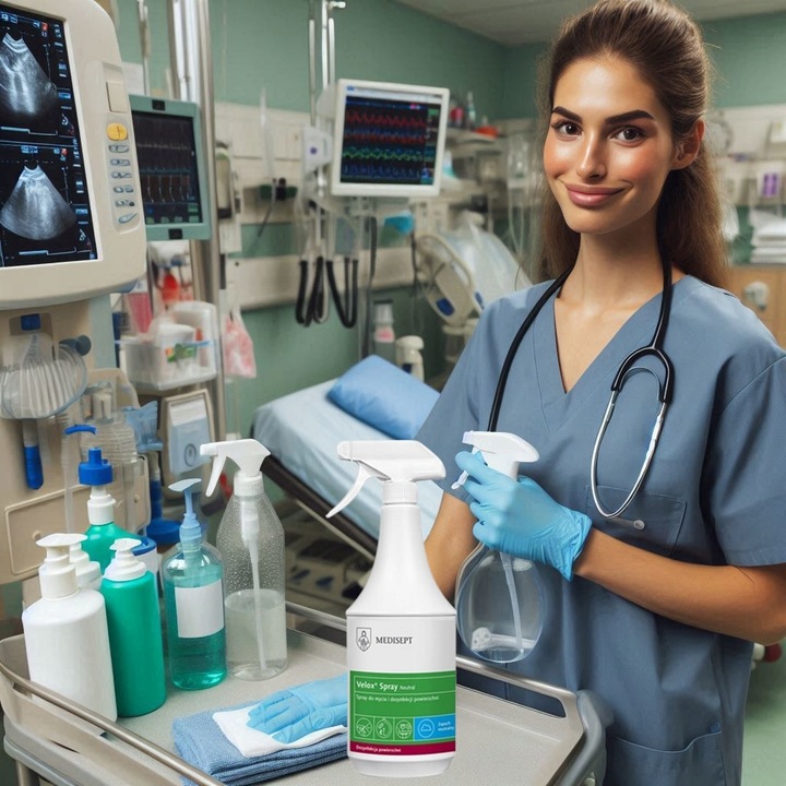 VELOX SPRAY 1L DEZYNFEKCJA POWIERZCHNI