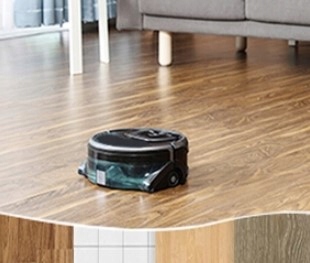 INTELIGENTNY ROBOT MOPUJĄCY Z DWOMA ZBIORNIKAMI NA CZYSTĄ I BRUDNĄ WODĘ
