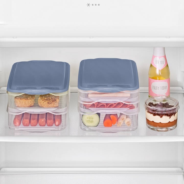 ROTHO POJEMNIK NA ŻYWNOŚĆ NA WĘDLINY SER PLASTIKOWY 3w1 2,85L RONDO