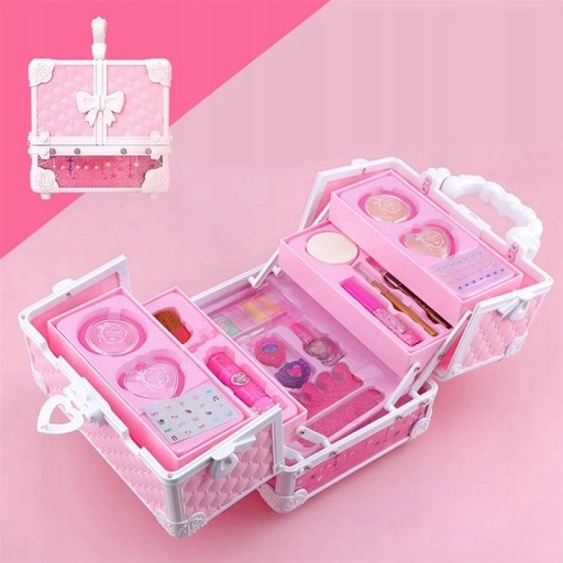 MAKEUP MAKIJAŻ DLA DZIEWCZYNKI KUFEREK KOSMETYKI