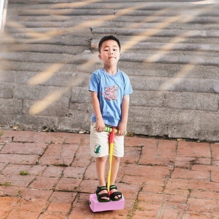 SKOCZEK POGO DLA DZIECI STICK DRĄŻEK DO SKAKANIA RÓWNOWAGA