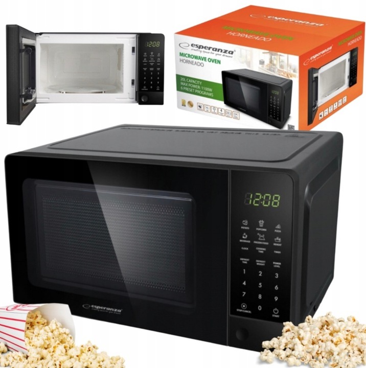 Kuchenka mikrofalowa wolnostojąca Esperanza Horneado 20L 700W