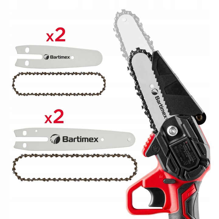 Pilarka Akumulatorowa Piła Łańcuchowa 20V 800W 2 akumulatory 2,0Ah