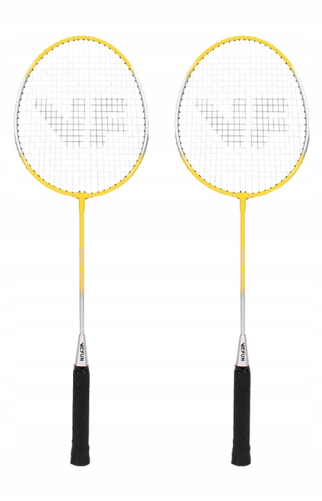 Zestaw 4 rakiet do badmintona + lotki + pokrowiec VICFUN Hobby Typ B