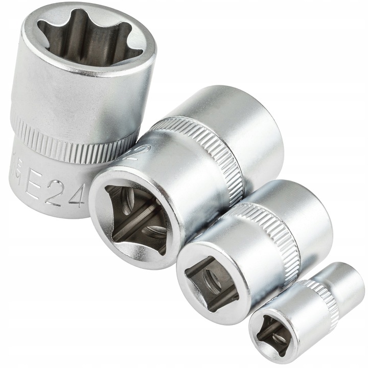 ZESTAW NASADEK TORX WEWNETRZNY E4 E24 14SZT TORXY