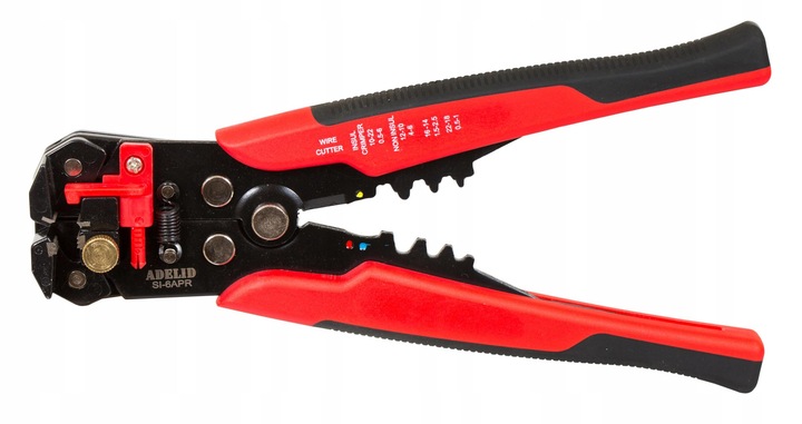Szczypce do ściągania izolacji i zaciskania 5w1