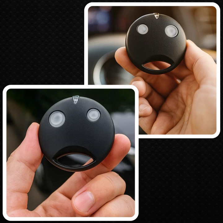 PILOT DO BRAMY GARAŻOWEJ NICE SMILO 2KANAŁY 433MHZ ZAMIENNIK BRELOK OKRĄGŁY