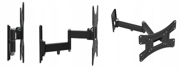 UCHWYT do TELEWIZORA 22 24 32 39 40 42 cale Wieszak TV OBROTOWY Extra Mocny