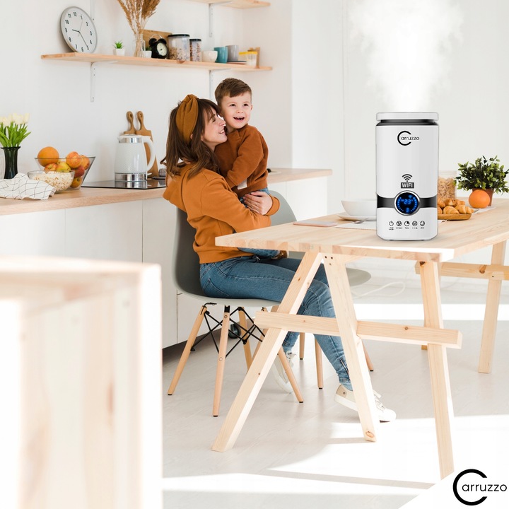 Nawilżacz powietrza SMART HOME WIFI automatyczny AROMATERAPIA OLEJKI PILOT