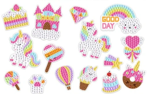 Haft Diamentowy Mozaika 3D Zawieszki dla dzieci