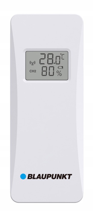 Zewnętrzny czujnik z wyświetlaczem LCD Blaupunkt do stacji pogody