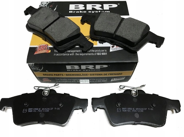 Klocki Hamulcowe Tył Ford Focus MK2 MK3 C-Max Volvo S40 V50 Mazda 3 5