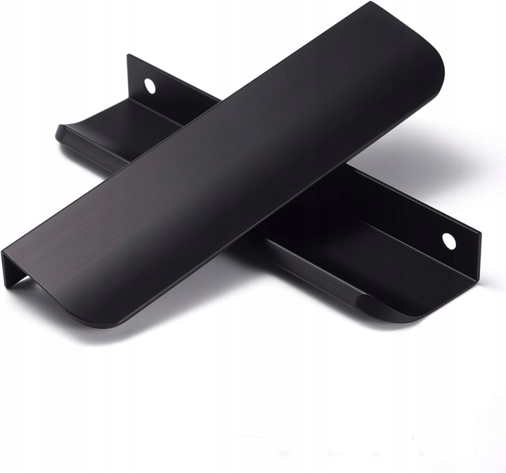 UCHWYT KRAWĘDZIOWY CZARNY 120cm UCHWYT MEBLOWY