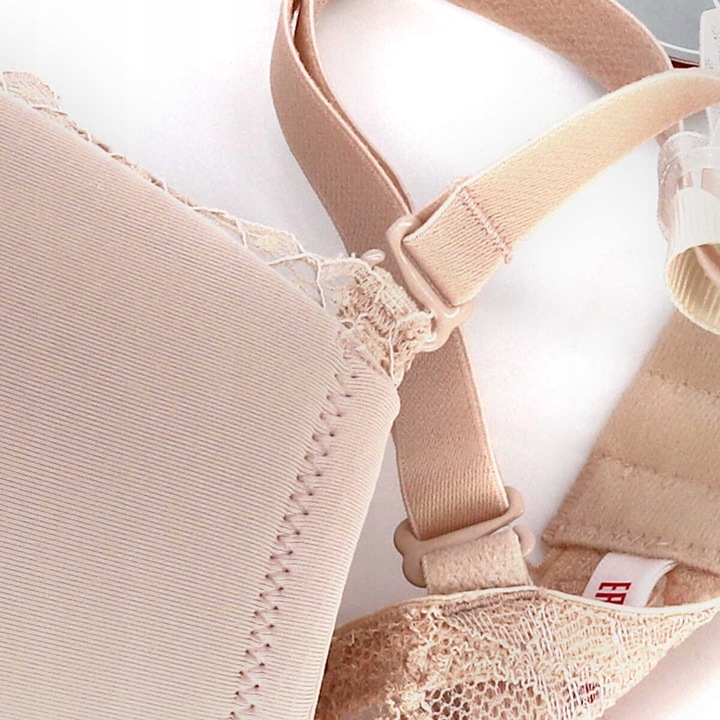 Henderson Biustonosz push up stanik wygodny Julietta 23444 beż 70F