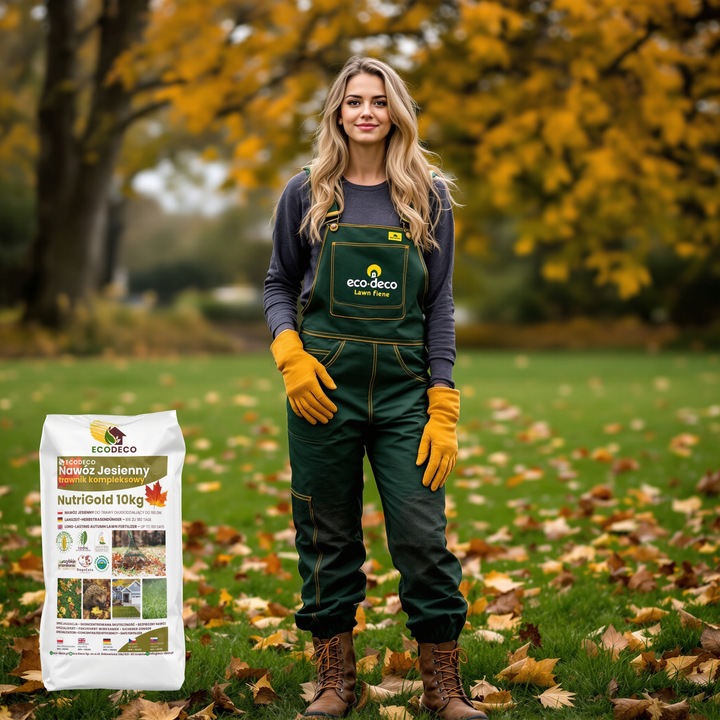 Nawóz Jesienny do Trawy trawnika 10 kg wieloskładnikowy granulowany