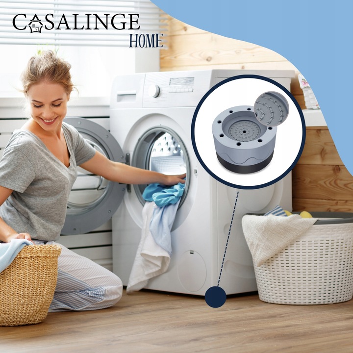 MATA ANTYWIBRACYJNA POD PRALKĘ ZMYWARKĘ GUMA PODKŁADKI ANTYWIBRACYJNE SZARE