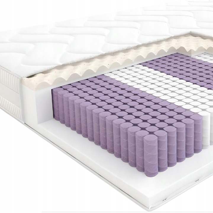 Materac FLAMENCO Hilding 160x200 cm Multipocket Sprężynowy Tencel New