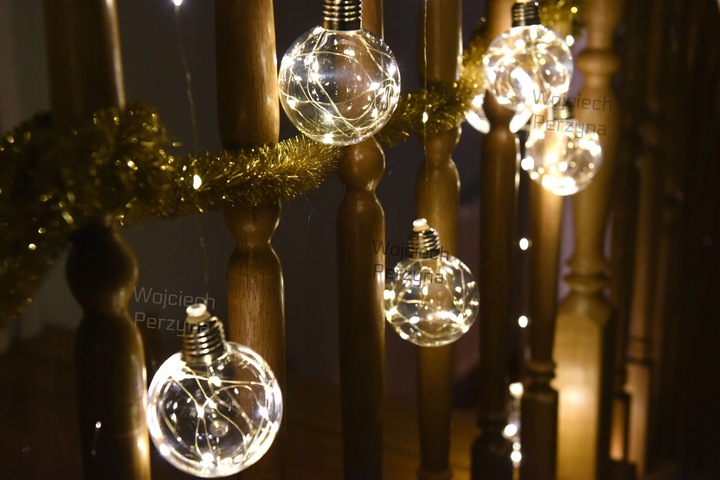 KULKI 200 MICRO LED BOMBKI LAMPKI CHOINKOWE SOPLE