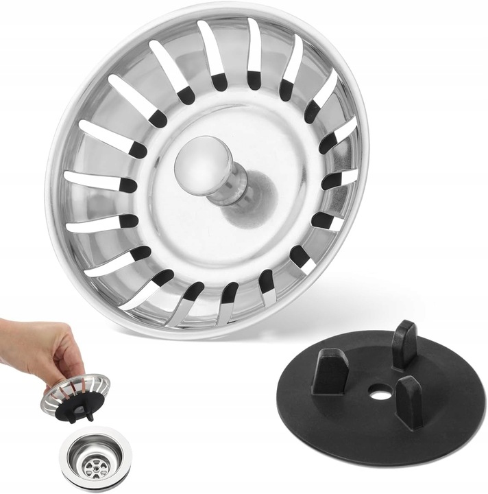 2x Korek Sitko Koszyk do TEKA IKEA FRANKE zatyczka zlewu