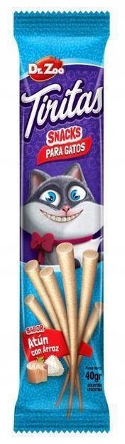PRZYSMAK DLA KOTA KABANOSY paluszki mix smaków DR ZOO Sticks ZESTAW 6x40g