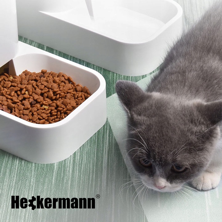 2x PODAJNIK WODY I KARMY AUTOMATYCZNE MISKA DLA KOTA I PSA DOZOWNIK POIDŁO