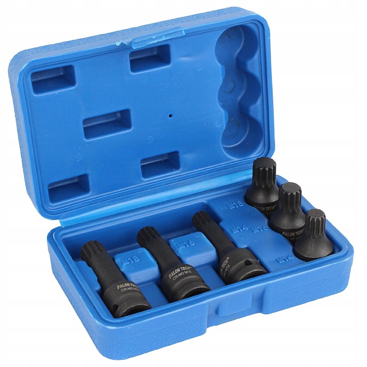 KLUCZE UDAROWE SPLINE M14 M16 M18 - zawieszenia VW